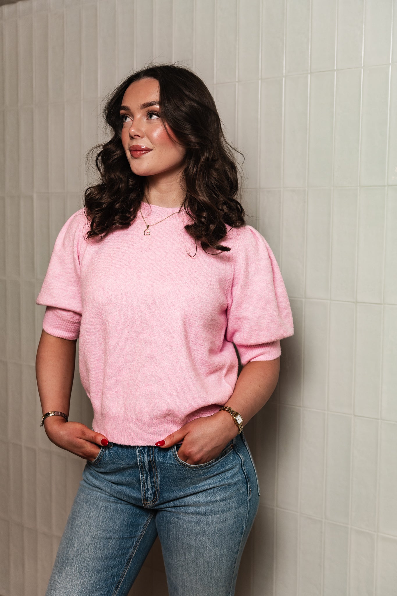 VMDOFFY Pullover - Bonbon